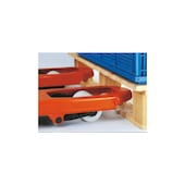 Palettenhubwagen, Tragl. 2500kg, Gabel L 1000mm, Lenkräder Vollgummi