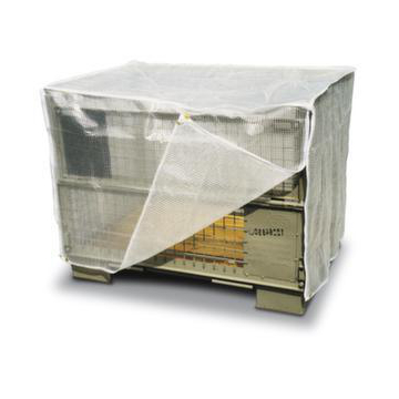 Abdeckhaube, für Gitterboxen, HxLxB 980x1250x850mm, transparent