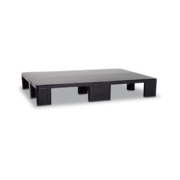 Displaypalette, PE-Regenerat, HxLxB 117x600x800mm, Tragl. stat. 2000kg