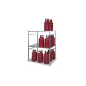 Gestell f. Gasflaschen, f. Gasflasche bis 11kg