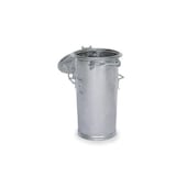System-Mülltonne, DIN 6628/6629, 50l, Korpus verzinkt