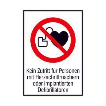 Verbotsschild,