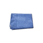 Abdeckplane, LxB 8x10m, Stärke 170g/m², Kunststoff, blau