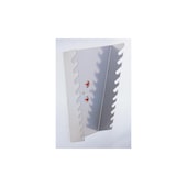 Ringschlüsselhalter, f. Lochplatte, f. 10 Stück, senkrecht, alufarben