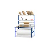 Komplettpacktisch, HxBxT 850x2000x800mm, Platte hellgrau