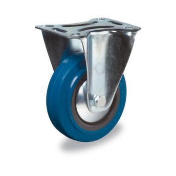Bockrolle, Tragl. 140kg, Vollgummi-Elastik-Bereifung, ØxB 100x35mm