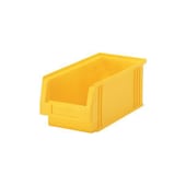 Sichtlagerkasten, HxBxT 125x150x230/205mm, PP, gelb