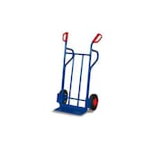 Sackkarre,Tragl. 250kg,Vollgummi-Bereifung,Schaufel BxT 480x300mm,RAL5010