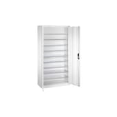 Systemschrank, HxBxT 1980x1000x420mm, 9xStahlboden, Zyl.-Schl.