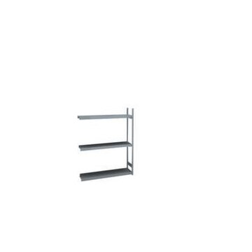 Weitspannregal,Anbaufeld,HxBxT 2000x1520x435mm,Fachl. 350kg,3xStahlboden