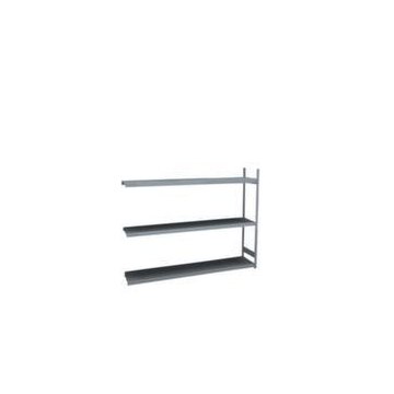 Weitspannregal,Anbaufeld,HxBxT 2000x2520x535mm,Fachl. 350kg,3xStahlboden
