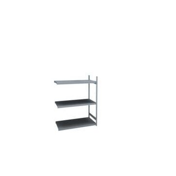 Weitspannregal,Anbaufeld,HxBxT 2000x1520x835mm,Fachl. 350kg,3xStahlboden