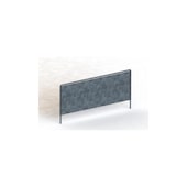 Muldenteiler, f. Steckregal, HxT 150x400mm, Stahl verzinkt