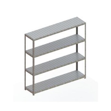 Weitspannregal, Grundfeld, HxBxT 2470x2504x600mm, Fachl. 400kg