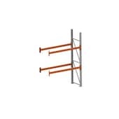 Palettenregal,Anbaufeld,HxBxT 2700x1825x800mm,2xTraversen,3 Stellplätze