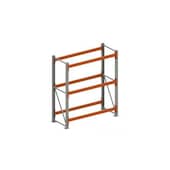 Weitspannregal,Grundfeld,HxBxT 2200x1995x800mm,Fachl. 1800kg,3xTraversen