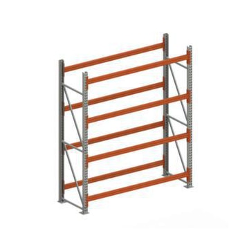 Weitspannregal,Grundfeld,HxBxT 2700x2395x800mm,Fachl. 1900kg,4xTraversen