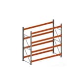Weitspannregal,Grundfeld,HxBxT 2700x2870x1100mm,Fachl. 2400kg,4xTraversen