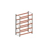 Weitspannregal,Grundfeld,HxBxT 3300x2395x1100mm,Fachl. 1900kg,5xTraversen