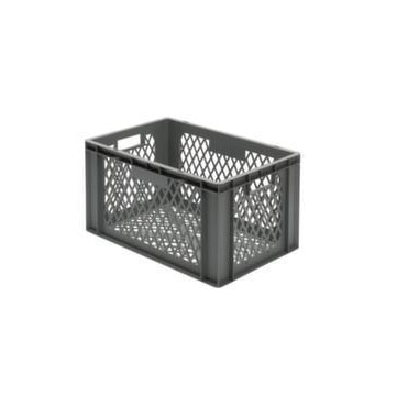 Euronorm-Stapelbehälter, HxLxB 320x600x400mm, 61l, PP, grau