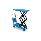 Mobiler Scherenhubtisch, Tragl. 680kg, Plattform LxB 1220x610mm