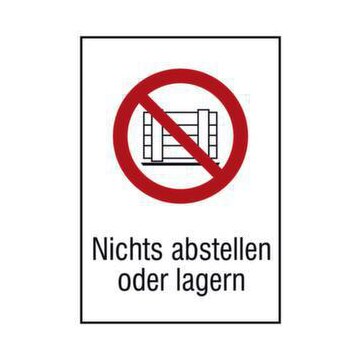 Verbotsschild, 