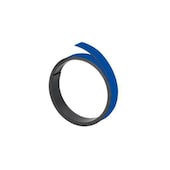 Magnet-Haftband, LxB 1000x15mm, beschriftbar, blau
