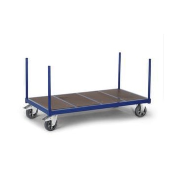 Rungenwagen, Tragl. 1200kg, Ladefl. LxB 2000x800mm, Siebdruckplatteplatte