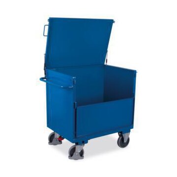 Kastenwagen, Tragl. 500kg, Ladefl. LxB 1000x700mm, HxLxB 1115x1135x730mm