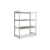 Weitspannregal, Grundfeld, HxBxT 2000x1562x824mm, Stützen verzinkt