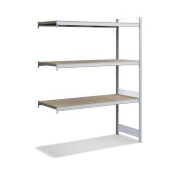 Weitspannregal, Anbaufeld, HxBxT 2000x1512x624mm, Stützen verzinkt