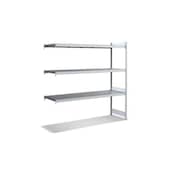 Weitspannregal, Anbaufeld, HxBxT 2000x2016x624mm, Stützen verzinkt