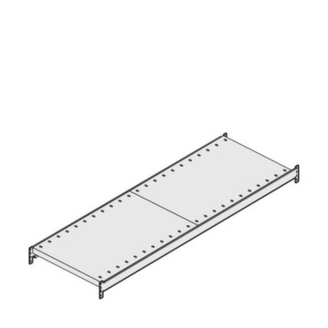 Fachboden, f. Weitspannregal, BxT 2000x600mm, Fachl. 350kg, eingelegt