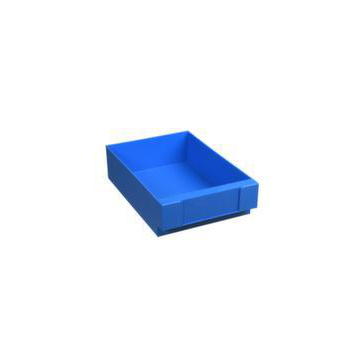 Schublade f. Schubladensystem, HxBxT 102x242x345mm, Schubladen blau