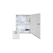 Erste-Hilfe-Wandschrank,DIN 13157,HxBxT 360x290x145mm,1 Boden,1 Ebene(n)