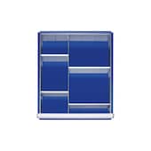 Einteilungsset, f. Schublade, 1 Längsteiler/4 Trennbleche