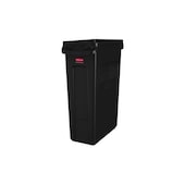 Wertstoffsammler, 1x87l, HxBxT 760x280x510mm, Klemmen, m. Lüftingskanälen