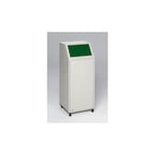 Wertstoffsammler f. Glas,1x69l,HxBxT 1050x400x400mm,Innenbehälter Stahl