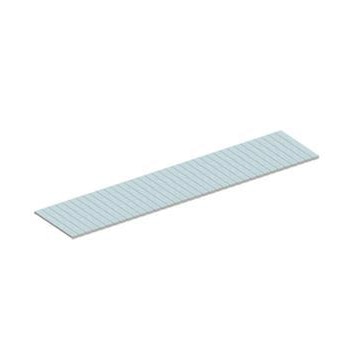Stahlpaneelboden,f. Palettenregal,BxT 3600x800mm,Fachl. 3600kg,verzinkt