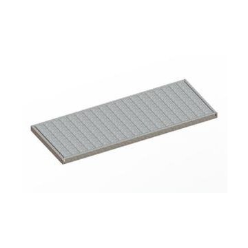 Stahlpaneelboden,f. Weitspannregal,BxT 2000x800mm,Fachl. 500kg,verzinkt