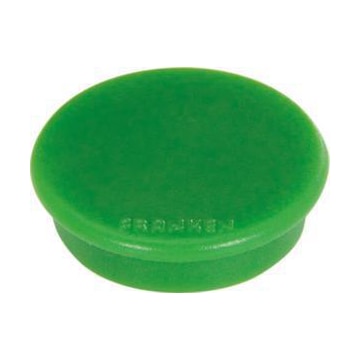 Magnet, Ø 24mm, grün, Haftkraft 0, 3kg