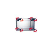 4 Lenkrollen, f. Transportwagen, Gummi, Ø 200mm, Aufpreis