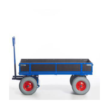 Handwagen, Tragl. 1000kg, Ladefl. LxB 1560x760mm, Siebdruckplatteplatte