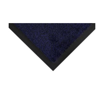 Schmutzfangmatte,HxLxB 9x1500x850mm,schwer entflammbar,Nylon,schwarz/blau