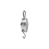 Hängewaage, Wägebereich 0-50kg, Ablesbarkeit 100g, m. Karabiner/S-Haken