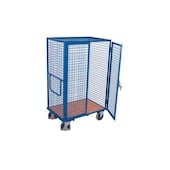 Schrankwagen,Tragl. 500kg,1 Etage(n),Ladefl. LxB 1045x685mm,Holzplatte