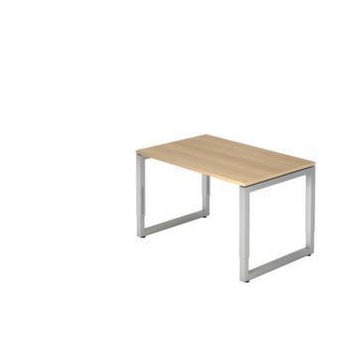 Höhenverstellbarer Schreibtisch,HxBxT 650-850x1200x800mm,Platte Eiche