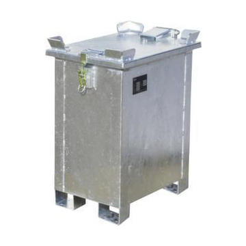 Lithium-Ionen Lagerbehälter, 30l, HxBxT 750x400x600mm, feuerverzinkt