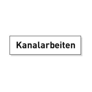 Beschriftung, f. Warnschild, 