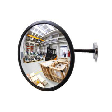 Beobachtungsspiegel, Ø 450mm, Spiegel Acrylglas, Rahmen ABS, schwarz